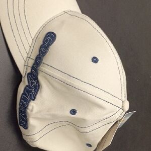 Goodyear NWTBaseball Cap in Cream and Navy - Unbranded